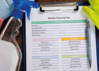 Scheduled Weekly or Monthly Cleans