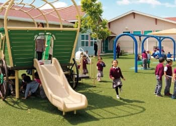 School Playground Gum Cleaning
