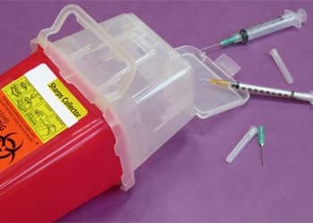Sharps and Needle Disposal