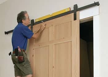 Sliding Wooden Door Installation