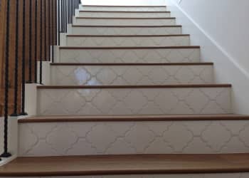 Staircase Riser Tiling