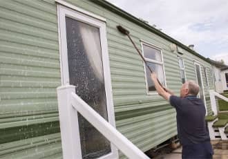 Static Caravan Cleaning