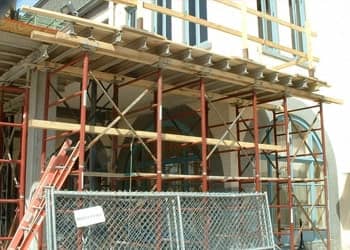 Temporary structure removal