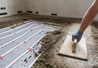 Underfloor Heating Screeds
