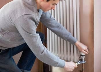 Vertical Radiator Installation