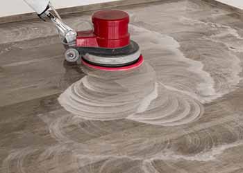 Vinyl Floor Cleaning & Polishing