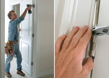 Wooden Door Adjustment And Realignment