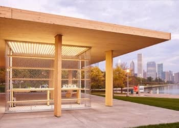Wooden Pavilion Builds